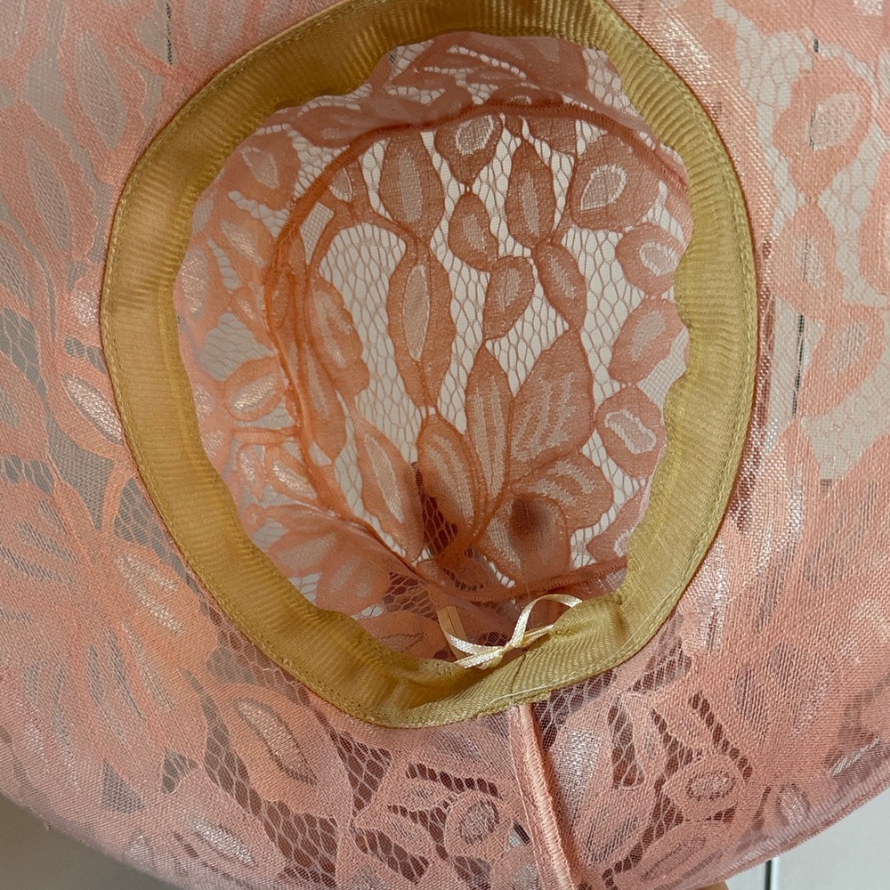 Source Unknown Blush Lace Sun Hat - image 3